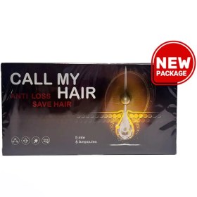تصویر سرم ضد ریزش موی سر Call My Hair آقایان 6 عددی لوسوئن (LESOIN) 