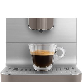 تصویر قهوه و اسپرسو ساز اسمگ BCC01  قرمز سیلور ا Coffee and espresso maker Smeg Kaffeevollautomat BCC01 rot Coffee and espresso maker Smeg Kaffeevollautomat BCC01 rot