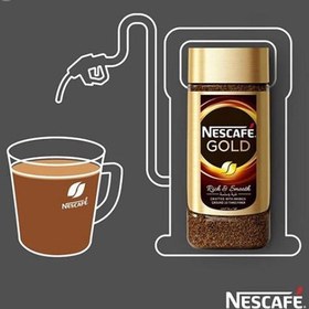 تصویر قهوه فوری گلد نسکافه 