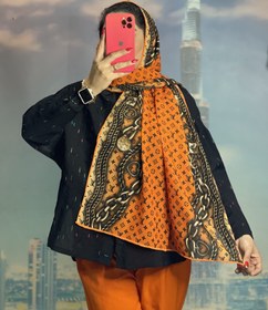 تصویر شال طرح لویی ویتون 