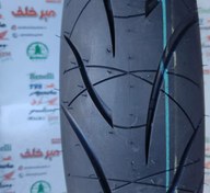 تصویر لاستیک موتورسیکلت شینکو سایز ۱۲۰/۷۰/۱۴ 