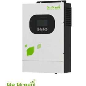 تصویر سانورتر 6 کیلووات، 48 ولت، 80 آمپر MPPT برند Go Green مدل GGIV 6000 