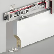 تصویر مکانیزم تک درب آویز کشویی 120 کیلویی یک طرف آرام بند آلباتور مدل 9701 