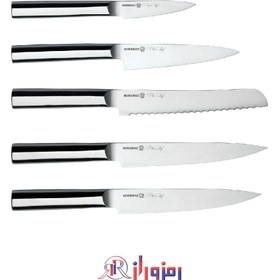 تصویر سرویس چاقو آشپزخانه کرکماز مدل پروشف A501 01 KORKMAZ PRO-CHEF A501-01 KNIFE SET