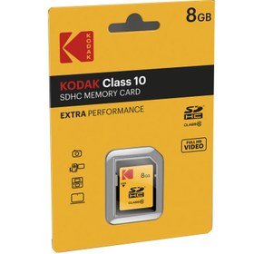 تصویر کارت حافظه کداک Kodak SDHC 8GB Class 10 Extera 