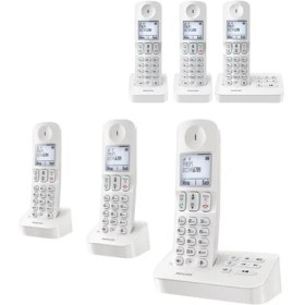 تصویر تلفن بی سیم منشی دار فلیپس PHILIPS Cordless phone with answering machine D405 trio