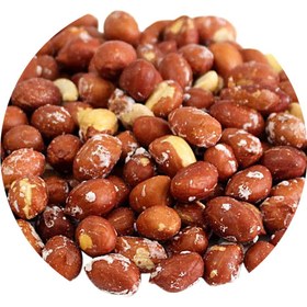 تصویر مغز بادام زمینی نمکی 