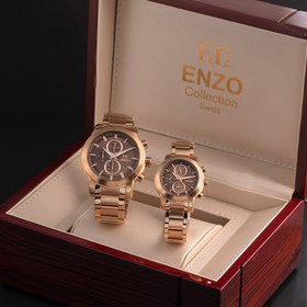 تصویر ساعت مچی ست فلزی انزو مدل EC-2164 RPG & EC-2164 RPL ا ENZO ENZO