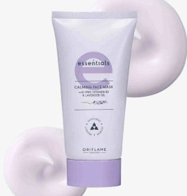 تصویر ماسک صورت آرام بخش اسطوخودوس اسنشالز essentials calming face mask with provitamin B5 and lavender oil