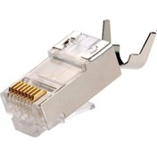 تصویر سوکت شبکه RJ45 CAT6A ا Network socket sftp cat7 Network socket sftp cat7