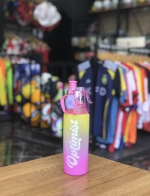 تصویر قمقمه دوکاره دوچرخه سواری 