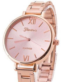 تصویر ساعت آنالوگ زنانه از استیل ضد زنگ AWNTG 01 W0030 - 37 میلی‌متر - رزگلد برند geneva Women's Stainless Steel Analog Watch AWNTG 01 W0030 - 37 mm - Rose Gold