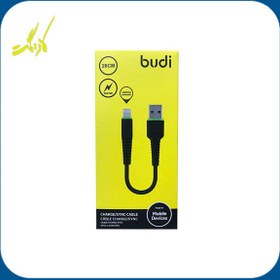 تصویر کابل USB به لایتنینگ بودی مدل M8J150L20 طول ۲۰ سانتی متر Budi M8J150L20 Lightening Cable