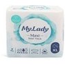 تصویر نوار بهداشتی مکسی نیمه ضخیم سایز بزرگ 8 عددی مای لیدی My Lady Maxi Pads Large Pack Of 8