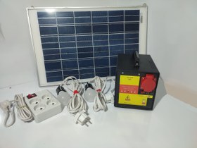تصویر پکیج خورشیدی 140wh SP2 قابل حمل یک سال گارانتی 