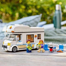 تصویر ست 60283 با 190 قطعه City Great Vehicles Holidaymaker Caravan LEGO لگو 