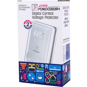 تصویر محافظ ولتاژ ورودی 40 آمپر فروزش مدل DG40 Foroozesh DG40 Digital Central Voltage Protector