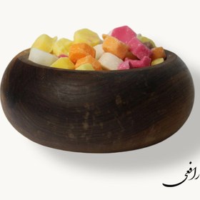 تصویر حبه قند 7 میوه - ظرف گرد / 150g Camphor seven fruits