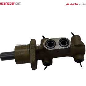 تصویر پمپ ترمز چدنی دو مداره تیپ 2 پژو 206 معمولی تکلان توس Brake parts