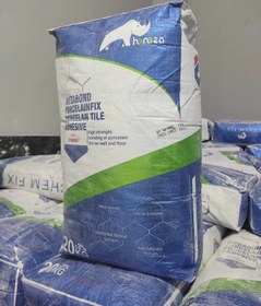 تصویر چسب پودری پرسلان هنزا مدل مگاباند ۲۰ کیلویی واتر پروف 