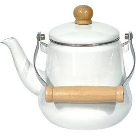 تصویر کتری لعابی ایکیا 