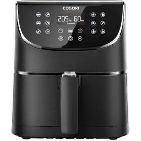 تصویر سرخ کن 5.4 لیتر Cosori Air Fryer With 100 Recipes Cookbook Max XL مدل CP208-AF - ار سال 20 روز کاری ا COSORI Air Fryer with 100 Recipes Cookbook,1700W Max XL 5.5 L Digital Touchscreen Air Fryers Oven with 11 Presets, Oil Free Hot Cooker, Nonstick Basket, BPA&PFOA Free, White COSORI Air Fryer with 100 Recipes Cookbook,1700W Max XL 5.5 L Digital Touchscreen Air Fryers Oven with 11 Presets, Oil Free Hot Cooker, Nonstick Basket, BPA&PFOA Free, White