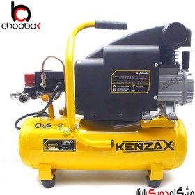 تصویر کمپرسور باد کنزاکس مدل KAC-110 ظرفیت ۱۰ لیتر روغنی 