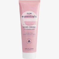 تصویر کرم دست ویتامینه گلو اسنشالز ا Glow Essentials Hand Cream with Vitamins E & B3 Glow Essentials Hand Cream with Vitamins E & B3