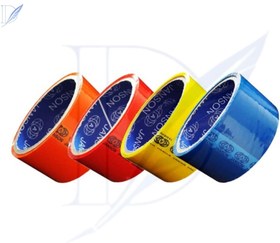 تصویر چسب پهن جانسون رنگی تک عددی 