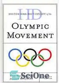 تصویر دانلود کتاب Historical dictionary of the Olympic movement - فرهنگ لغت تاریخی جنبش المپیک 