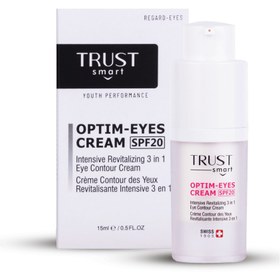 تصویر کرم برطرف کننده تیرگی و پف دور چشم تراست اسمارت ا Trust Smart anti-darkness and puffiness around the eyes cream Trust Smart anti-darkness and puffiness around the eyes cream