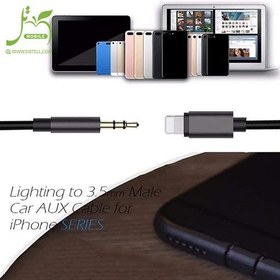 تصویر کابل Joyroom تبدیل Lightning به 3.5mm Aux مدل gac-363 