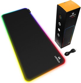 تصویر موس پد RGB Gameing Mouse Pad, Non Slip Rubber-ارسال 20 روز کاری 