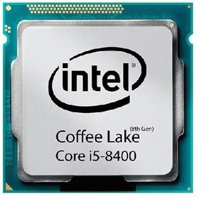 تصویر پردازنده تری اینتل مدل آی فایو 8400 با فرکانس 2.8 گیگاهرتز پردازنده CPU اینتل Core i5-8400 2.8GHz LGA 1151 Coffee Lake