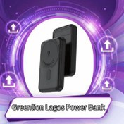 تصویر پاور بانک گرین لاین مدل Lagos ظرفیت 10000 میلی آمپر ساعت Green Lion Lagos 10000mAh Power Bank