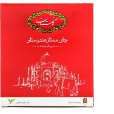 تصویر چای کیسه‌ای خارجه قرمز 100 عددی گلستان Golestan Earl Red 100 Tea Bags