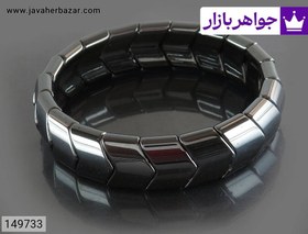تصویر دستبند سنگ حدید صینی با طرح بسیار زیبا وانرژی بسیار کد 149733 