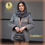 تصویر آموزش رسم الگو مانتو کتی با آستین ضربدری 