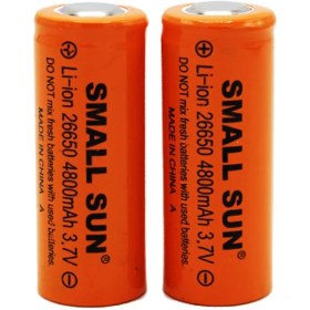 تصویر باتری لیتیوم استوانه ای Small Sun 26650 4800mAh Small Sun 26650 4800mAh Lithium battery