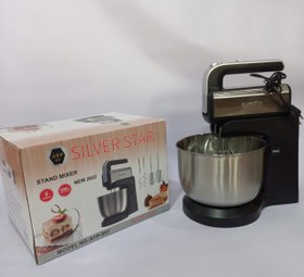 تصویر همزن کاسه دار اورجینال سیلور استار بدنه استیل مدلAYP-997 AYP-997Silver Star mixer model AYP-997