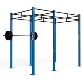 تصویر سازه کراس فیت مرکزی دو یونیت کیاورزش کد KV3457 central crossfit structure, two units, kiavarzesh, code kv3457