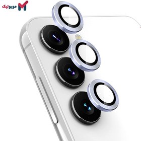 تصویر گلس محافظ لنز دوربین رینگی گوشی سامسونگ Galaxy A Camera Lens Protector For Samsung Galaxy A