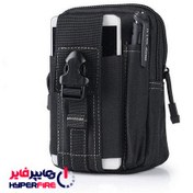 تصویر کیف کمری تاکتیکال - رنگ زیتونی Tactical waist bag