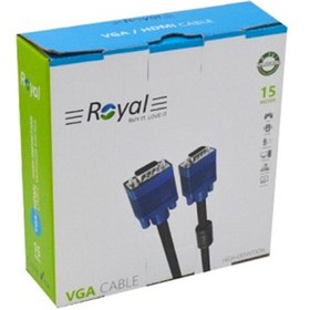 تصویر کابل 15 متری VGA VGA 15