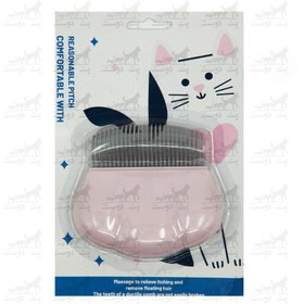 تصویر شانه ماساژور گربه و سگ pet hair comb