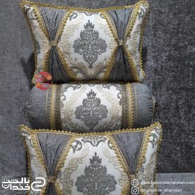 تصویر بالش گرد گلناز 