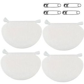 تصویر پد عرق گیر هیاهو مدل PinPad Lady 2XL بسته 4 عددی 