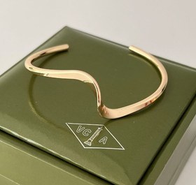 تصویر دستبند موج طلایی 