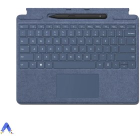 تصویر قلم سرفیس به همراه کیبورد MICROSOFT Surface Pro Signature Keyboard with Slim Pen 2 Surface Pro Signature Keyboard with Slim Pen 2