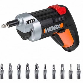 تصویر پیچ گوشتی شارژی ورکس 4 ولت Worx screw driver WX252.2 Worx screw driver Rechargeable WX252.2